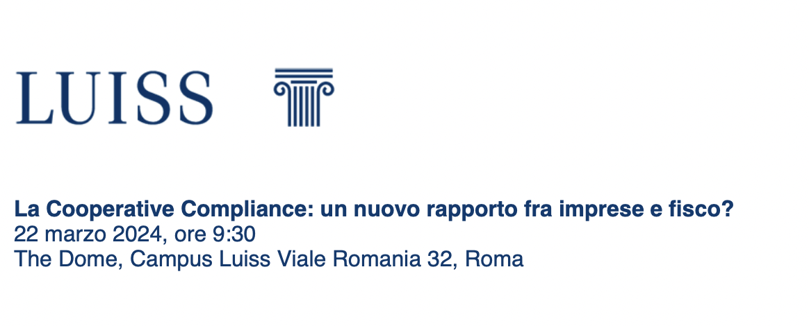 La Cooperative Compliance: un nuovo rapporto fra imprese e fisco?